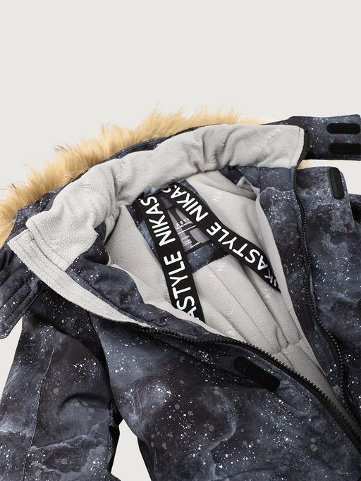 Комбинезон 8з3325 графит/черный