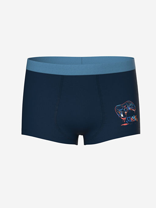 Bask?l? Erkek ?ocuk Boxer 3l? - Waikiki фото 3