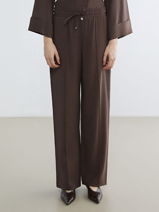 Beli Lastikli Geni? Pa?a Kad?n Pantolon