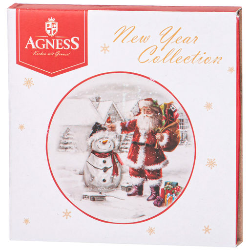 ПОДСТАВКА AGNESS С НОВЫМ ГОДОМ! 11 СМ  фото 2