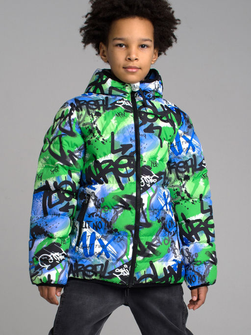 12311287 Куртка с полиуретановым покрытием для мальчиков