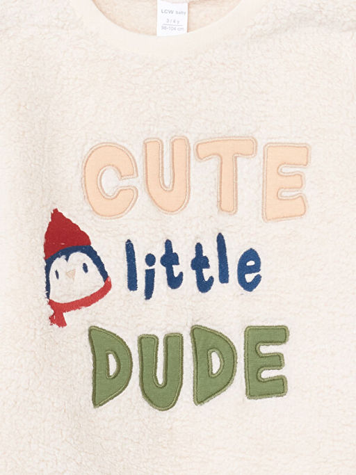 Bisiklet Yaka Erkek Bebek Pijama Tak?m? - Waikiki фото 3