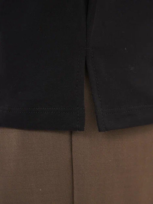 Лонгслив F112-1001. black - Fine joyce фото 6