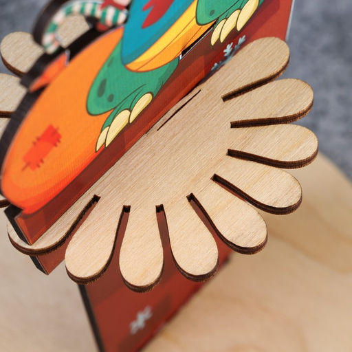 Салфетница деревянная Доляна Дракоша с леденцом, символ года 2024, 221010 см  фото 5