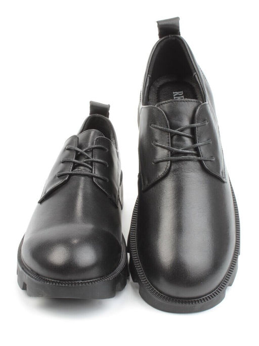 03-DYL101-D1 BLACK Полуботинки женские (натуральная кожа)