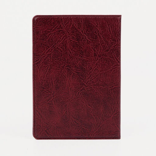 Цена за 10 шт. Обложка для пенсионного удостоверения, с гербом РФ, бордовая