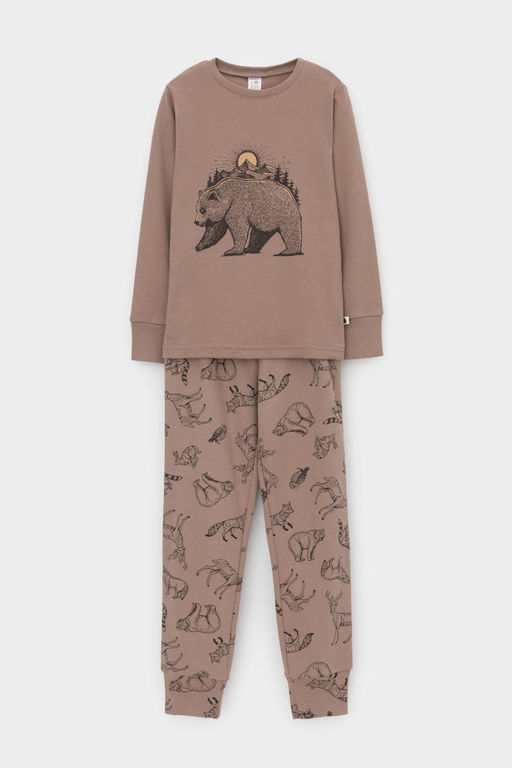 К 1541/холодный какао,медведи пижама дет