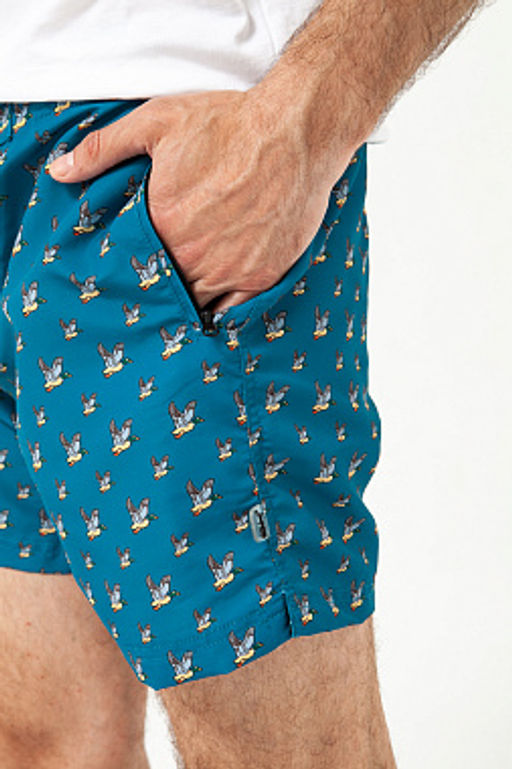 Шорты ЗАПОРОЖЕЦ Classic Ducks TEAL  фото 4