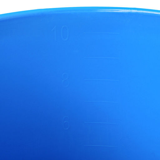 Ведро с крышкой и мерной шкалой, 10 л, d=27.3 см, h=28.7 см, МИКС