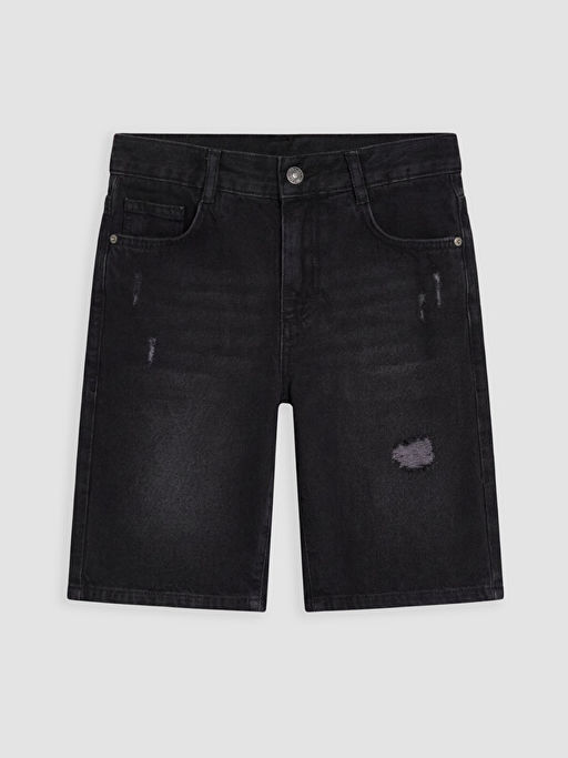Y?rt?k Detayl? Erkek ?ocuk Jean ?ort