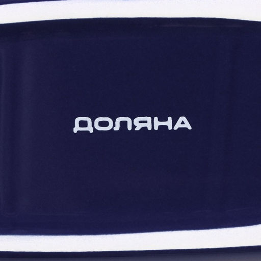 Набор для специй Доляна Лимон, солонка, перечница 130 мл, доломит, белый, синий  фото 6