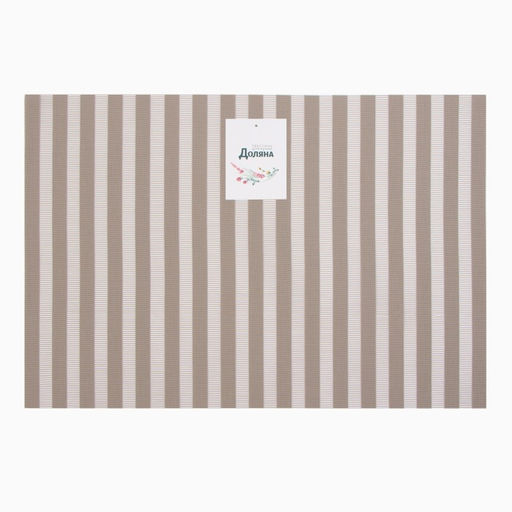 Салфетка на стол Доляна, цв.беж, 45*30см  фото 3