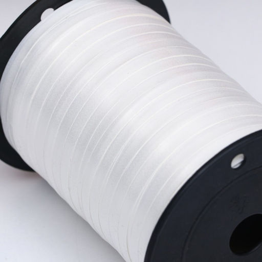 Лента для декора и подарков, белый, 0,5 см х 250 м - Simaland фото 2