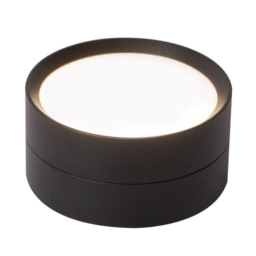 Светильник потолочный 12W, 230V, GX53, черный, HL357