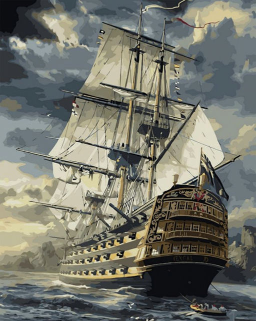 Картина по номерам на холсте и подрамнике 40х50 см