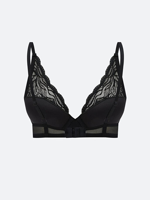 Balenli Dolgusuz Dantelli Ti??rt S?tyen