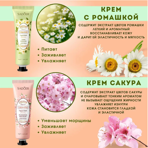 Набор кремов для рук увлажнение и уход 5шт - Aopen фото 4