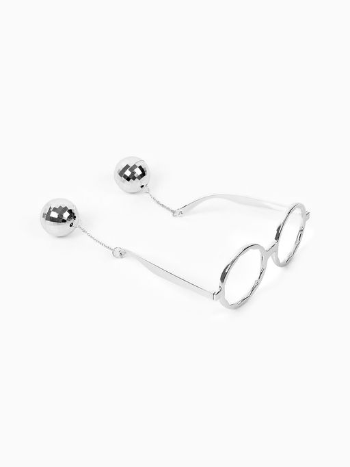 Карнавальные очки гиганты «Диско-шар», цвета МИКС