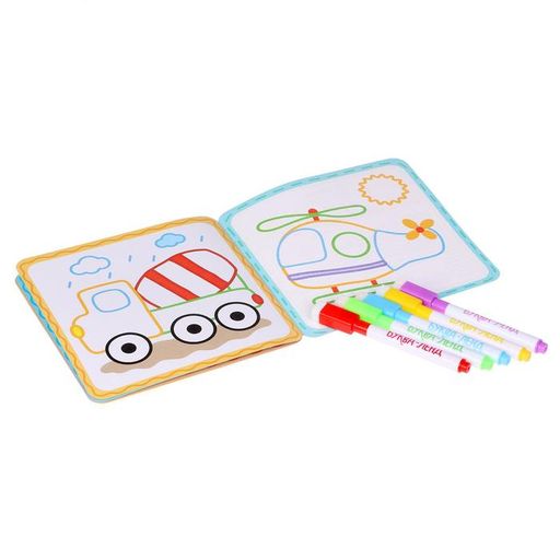 Многоразовая раскраска Транспорт, 12 стр. - Буква-ленд фото 4