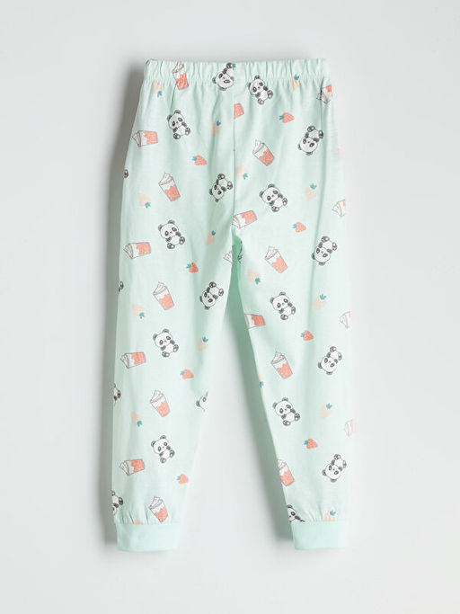 Beli Lastikli K?z ?ocuk Pijama Alt