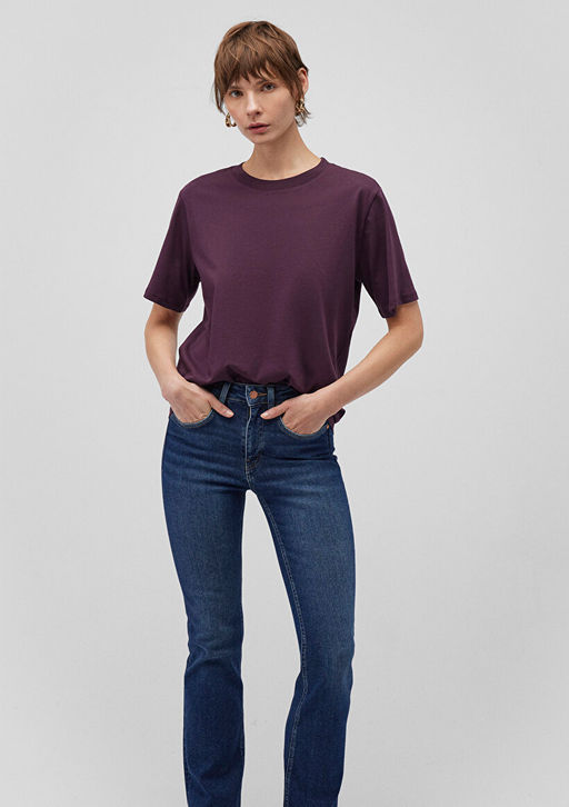 Mor Basic Tisort