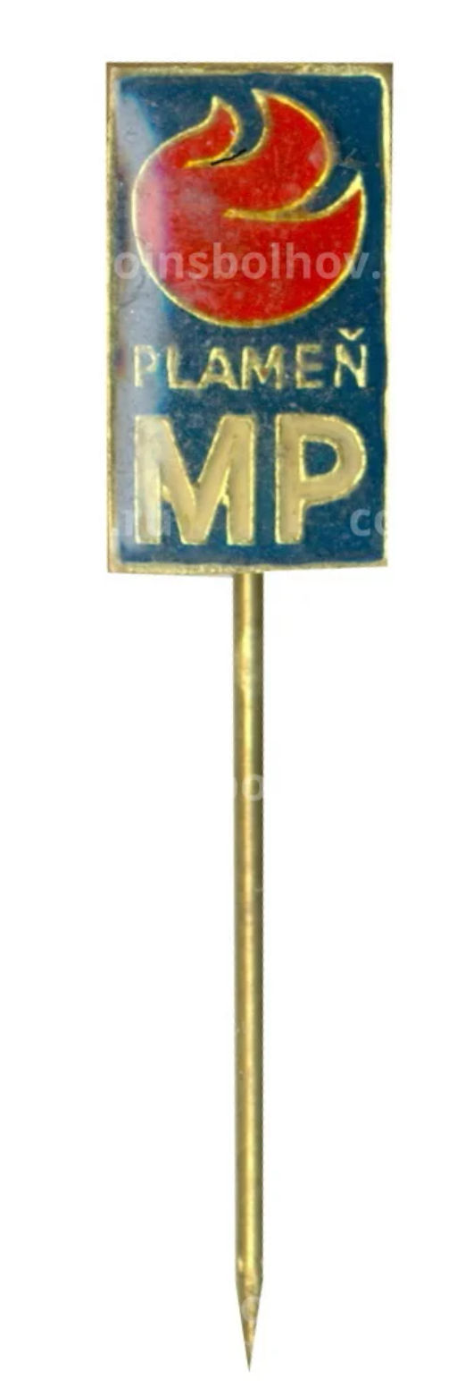 Значок рекламный PlAMEN MP