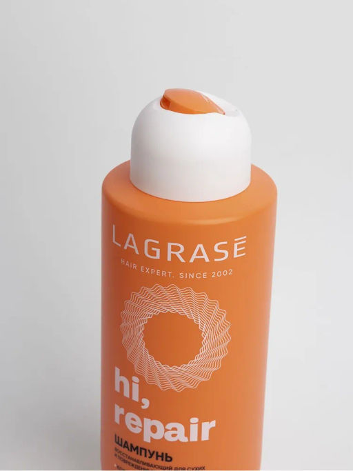 LAGRASE Шампунь HI, REPAIR восстанавливающий для сухих и поврежденных волос,500мл