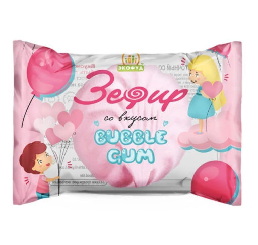 Зефир Экофуд со вкусом BUBBLE GUM вес 3 кг (Нальчик-сладость)
