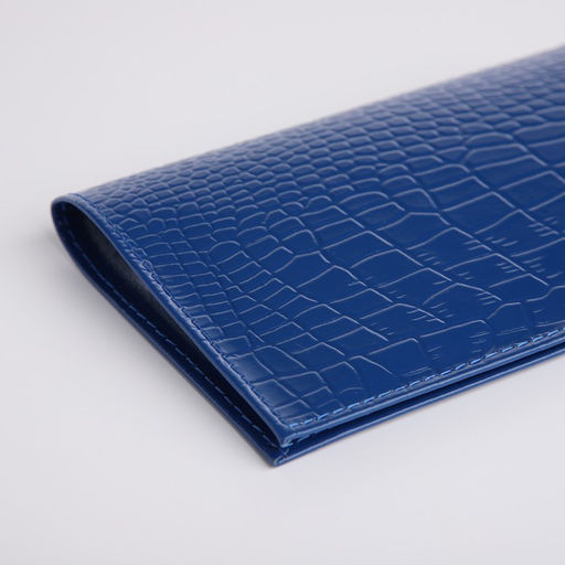 Обложка для паспорта, цвет синий - Simaland фото 4