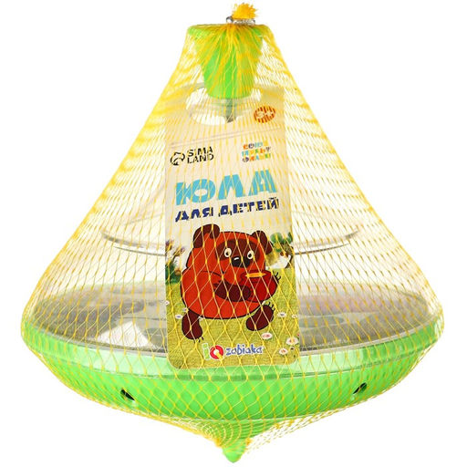 Юла прозрачная «Винни пух»