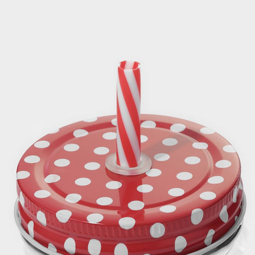 Кружка Доляна «Череп. Хэллоуин», 400 мл, 9×14.5 см, с крышкой и трубочкой, стекло, МИКС