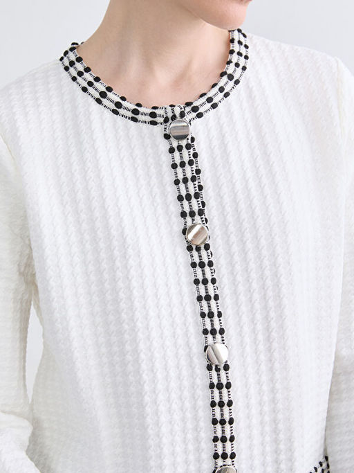 Bisiklet Yaka Dokulu Kad?n H?rka