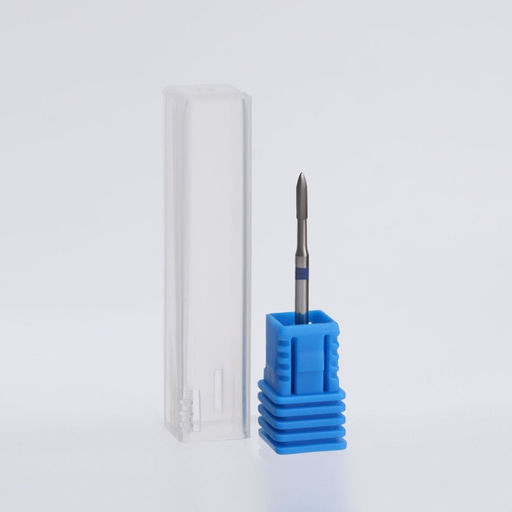 Фреза для маникюра, безопасная, 6 граней, 1.2×10 мм, в пластиковом футляре