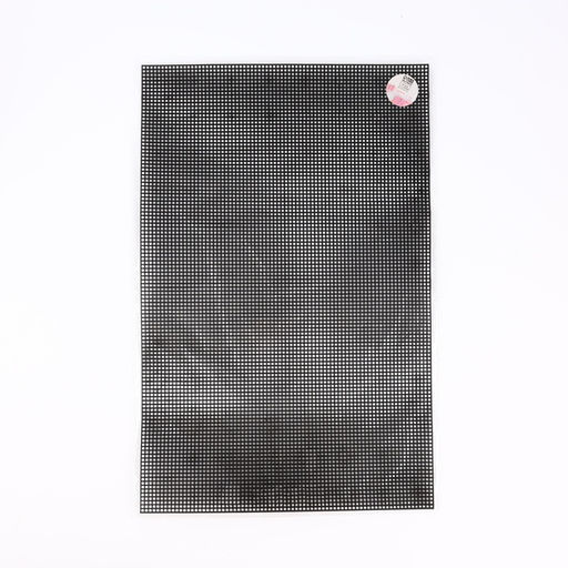 Цена за 2 шт. Канва для вышивания №5, пластиковая, 50×33 см, чёрная