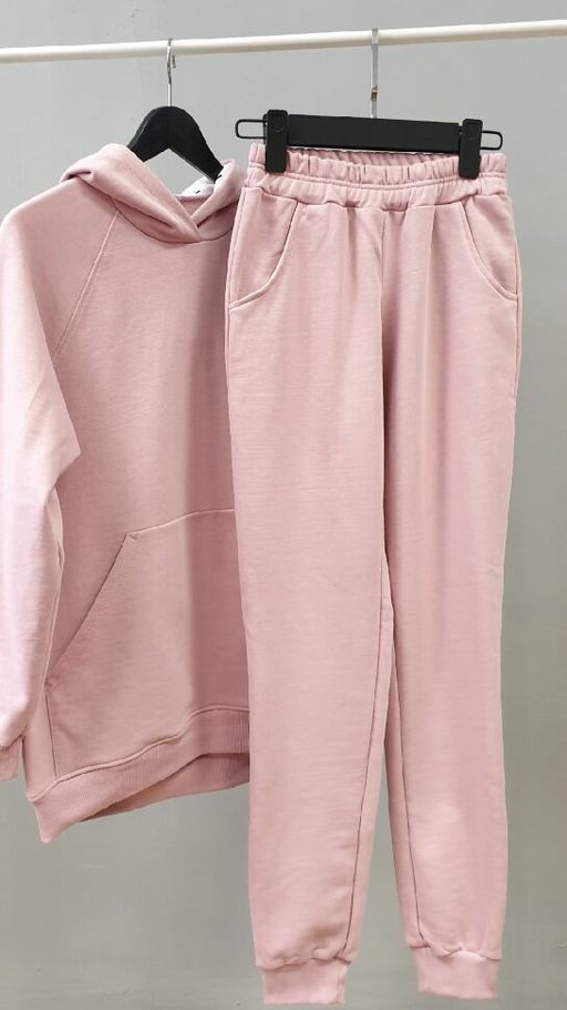 Футер 3х нитка КАЧЕСТВО ПЕНЬЕ костюм женский с брюками палаццо - Knitka wear фото 3