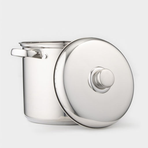 Кастрюля Magistro Grande, 5.5 л, металлическая крышка, капсульное дно, индукция, нержавеющая сталь  фото 3