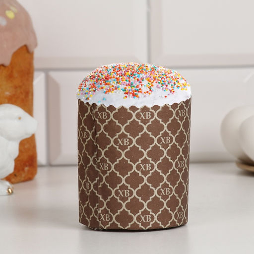 Цена за 20 шт. Формы бумажные для кулича «ХВ Новая», 70×85 мм