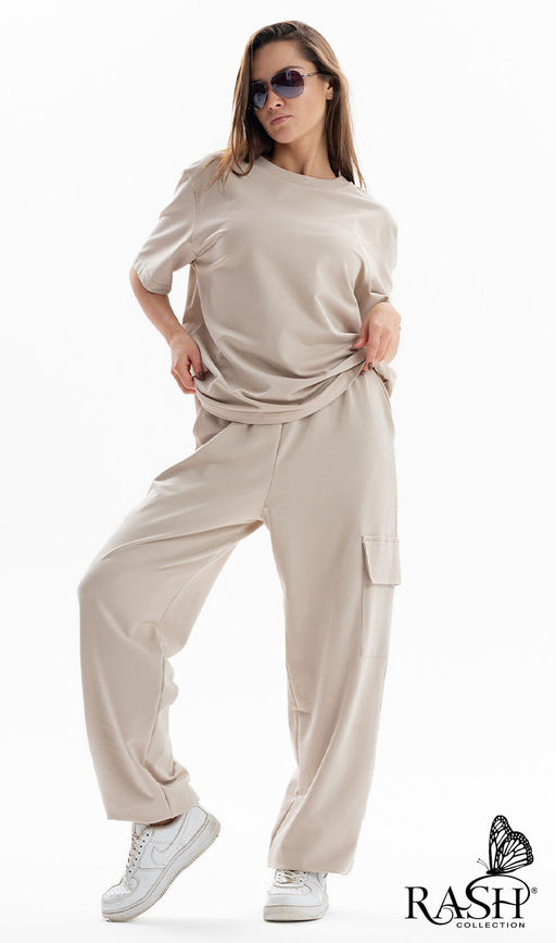 Костюм "Вайб" бежевый Цвет:как на фото