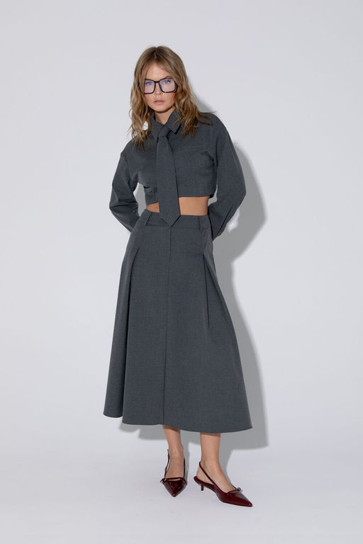 Юбка Pirs 5454 графит фото 5