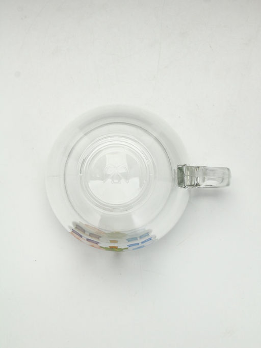 Кружка стеклянная новогодняя «Мишки в лесу», 500 мл