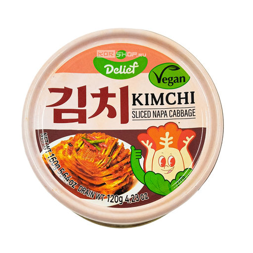 Кимчи из пекинской капусты Delief, Корея, 160 г Акция
