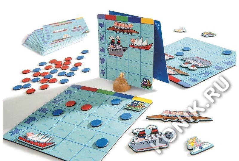 Настольная игра Djeco Морской бой  фото 3