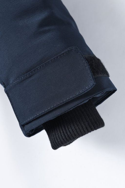 Парка зимняя подростковая для мальчика темно-синего цвета 9341TS - Valianly фото 11