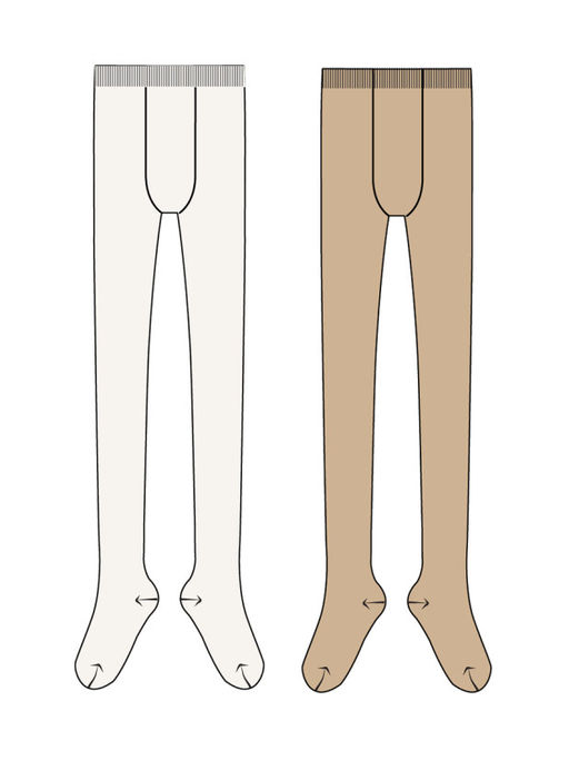 PlayToday / Колготки для девочки, 2 пары в комплекте