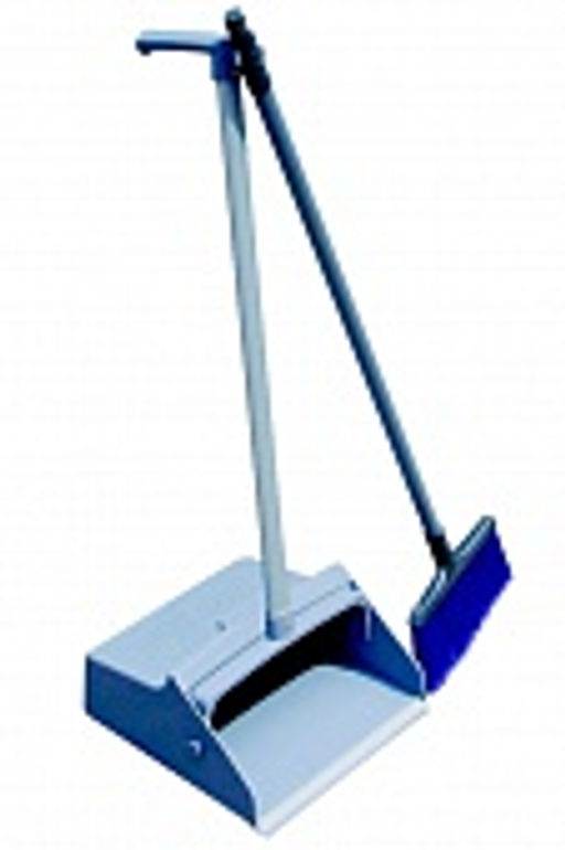 Комплект совок для мусора и щетка для пола (пластик)