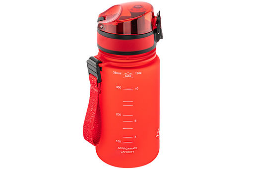 Бутылка для воды 350 мл 6,8*6,8*17 см "Style Matte" красная