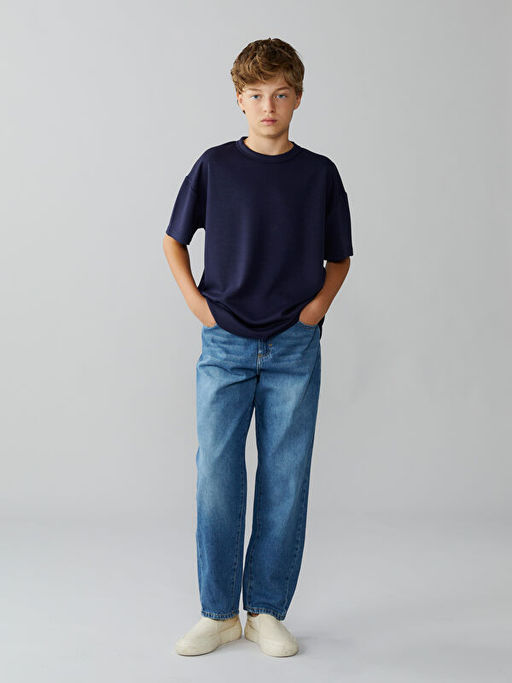 Bisiklet Yaka Erkek ?ocuk Ti??rt