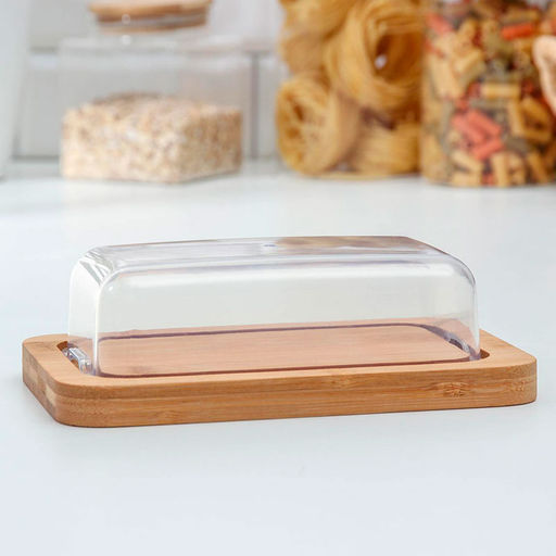 Масленка бамбук 19*12,5*1,5/16*9,5*4,5 №1 Катунь КТ-МС-01 - Полимербыт фото 2