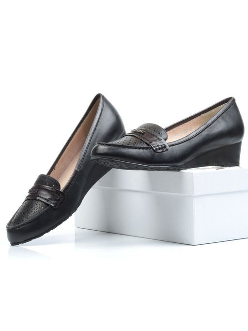 06-4773-1G34F BLACK Туфли женские (натуральная кожа) - Фабричный китай фото 17