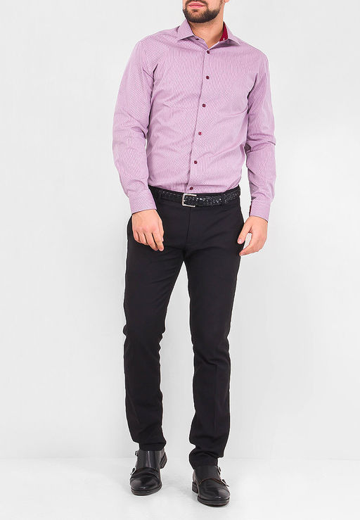 Сорочка мужская длинный рукав GREG 661/131/8220/ZV/1  фото 4